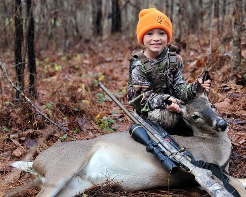 Jayden Molinere learned the skills of hunting